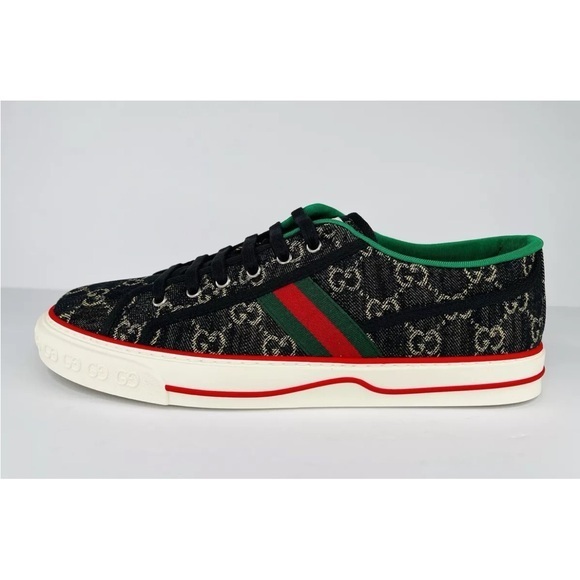 Gucci Other - Gucci Tennis 1977 GG Supreme Jacquard Sylvie Sneakers G 13 - US 13.5 - EU 47